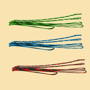 Sehne flämisch Fast Flight - BICOLOR - ohne Mittelwicklung - 54 Zoll